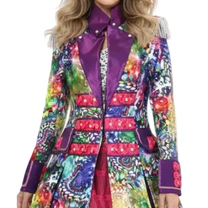 Carnavalsjas Dames Paars lang