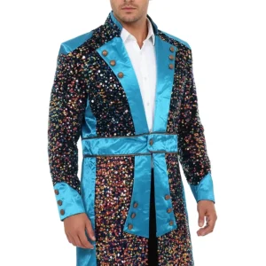 Carnavalsjas Heren Sequin Deluxe
