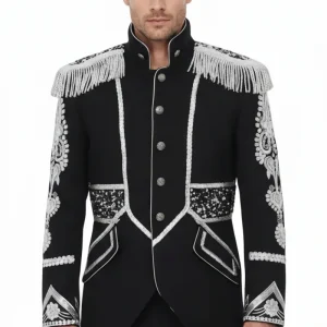 Carnavalsjas Heren Zilver deluxe