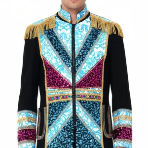 Carnavalsjas PinkBlue Heren