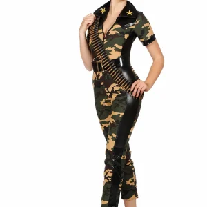 Camouflage Soldaat catsuit