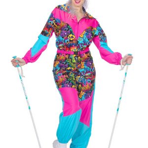 Dames Retro Skipak 80's Print