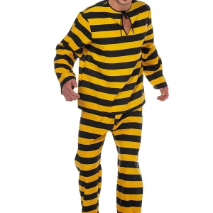 Geel Zwart Boevenpak