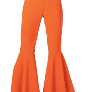 Hippie Broek Dames Neon Oranje