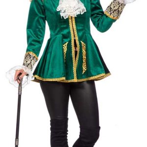 Luxe Jas Markiezin Groen