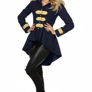 Luxe Slipjas Marine Dames