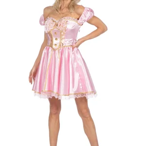 Sexy Prinsessen Jurk Roze Dames