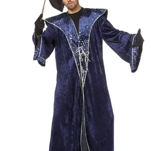 Tovenaar Kostuum Heren Blauw