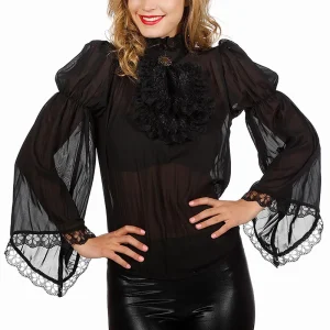 Zwarte Piraten/Gothic Blouse